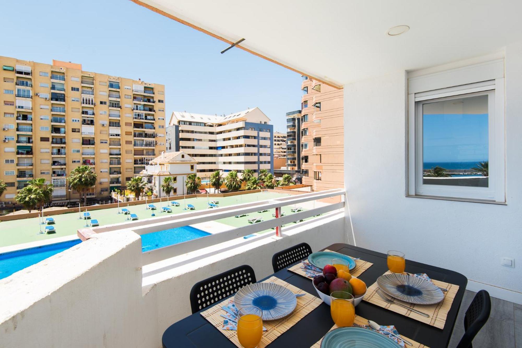 Palm True Towers 1, Marina Beach Apartment Fuengirola Exteriér fotografie